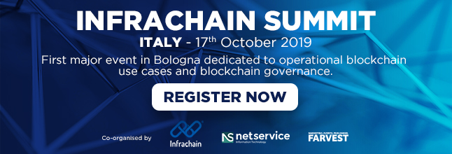 Register for Infrachain Summit Italy